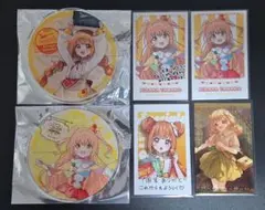 にじさんじ 雲母たまこ カード4枚&アクリルコースター2枚 グラッテ