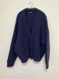 オープニングアクト　OPENING ACT　カーディガン　ブルー　ネイビー