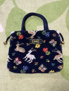 FEILER フェイラー フロランスミュゲ すずらん 巾着 ショルダーバッグ