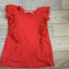 フリル付きのノースリーブ　110