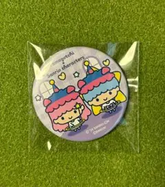 たまごっち×サンリオキャラクターズ CANバッジ リトルツインスターズ