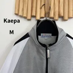 ケイパ【M】長袖 スポーツジャケット ジャージ ロゴプリント メンズ