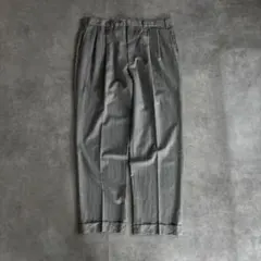 Evisen 2タック イージー ワイド スラックス グレー L - メルカリ