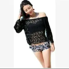 水着 レディース 体型カバー 3枚セット パッド付き セクシー かわいい ビキニ