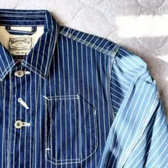 【新同】Waste Twiceデニムカバーオール 36シャンブレー フルカウント 新同】Waste Twiceデニムカバーオール 36シャンブレー フルカウント