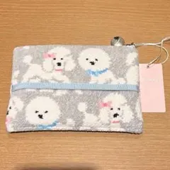 FEILER フェイラー モフモフワンチャン ティッシュポーチ