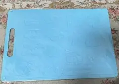 【新品未使用】クツワ 粘土板 粘土工芸用型押しマット ブルー