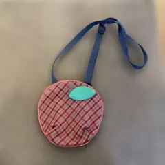 ファミリア りんご ポシェット ベビー バッグ チェック