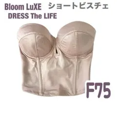 ✳︎ねこ☺︎✳︎ブライダルブルーム ショートビスチェ D65 モカグレー 美品 ✳︎ねこ☺︎✳︎ブライダルブルーム ショートビスチェ D65