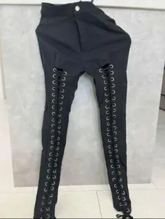 ハイウエストスキニー デニム