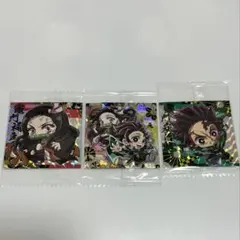 鬼滅の刃 3枚セット　ウエハース