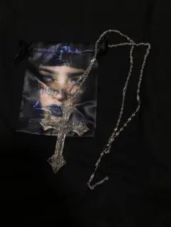 HISPLINTER CLEAR CROSS NECKLACE SMALL - メルカリ