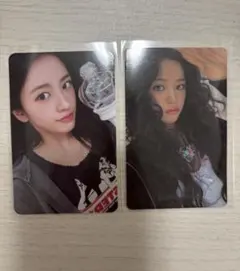 IVE ユジン トレカ 2枚セット