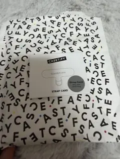 CASETIFY ストラップカード シルバーリング