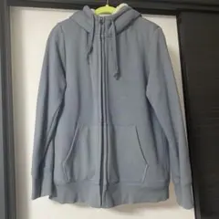 ユニクロ　ボアスウェットフルジップパーカー　X L