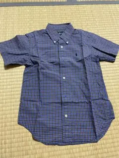 ラルフローレン　半袖シャツ　チェック　120センチ