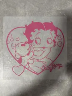 ベティ・ブープ アイロンシート