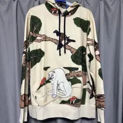 RIPNDIP リップンディップ パーカー 猫 総柄