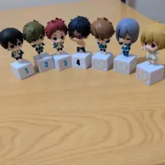 Free！タイトーくじ デフォルメフィギュア　セット