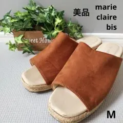 marie claire bis マリクレール サンダル つっかけ キャメル Mのサムネイル