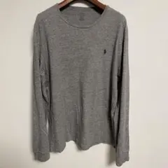 POLO RALPH LAUREN グレー 長袖カットソー XL