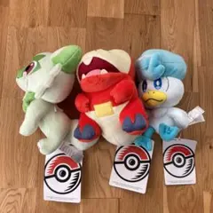 ポケモンセンター 御三家ぬいぐるみ 3体セット