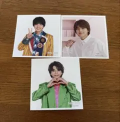 佐藤勝利/ましかくフォト/3枚セット/SexyZone/Timelesz