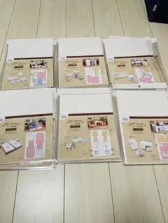 ぬい活 ドール用家具 ペーパー ミニチュア　まとめ売り