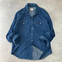 インディゴ シャツ