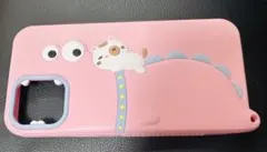 恐竜&猫デザイン iPhoneケース iPhone 12 Pro P lus