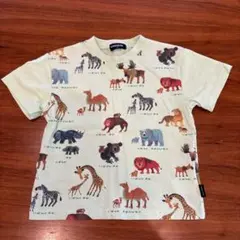 klädkåp アニマル　動物　Tシャツ 110cmのサムネイル