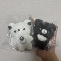 リラックマモノトーンぶらさげぬいぐるみ4点セット - メルカリ