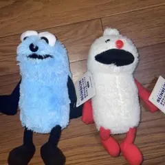 パペットスンスン おすわりぬいぐるみ スンスン ノンノン 2種セット