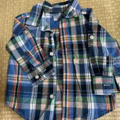 babyGap チェック柄シャツ 12-18ヶ月