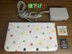Nintendo 3DSLL❗️どうぶつの森系❗️本体❗️ソフト 1個❗️ジャンク品❗️