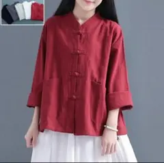 チャイナ風トップス