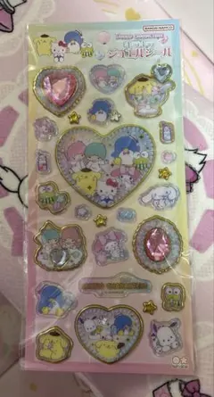 正規品 キラキラジュエルシール　サンリオ サンリオキャラクターズ