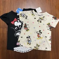【新品未使用】120cm ディズニー　ミニーちゃん　Tシャツ ２点