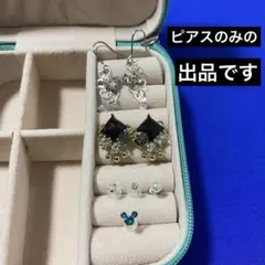 ピアス まとめ売り 両耳2点セット ワンポイント4点セット