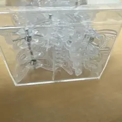 クリア蝶ヘアピン 約5cm