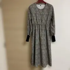 ABITOKYO レオパード柄 ロングワンピース