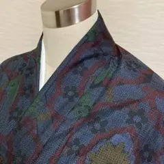KA1808 大島紬 身丈162cm 着物 正絹