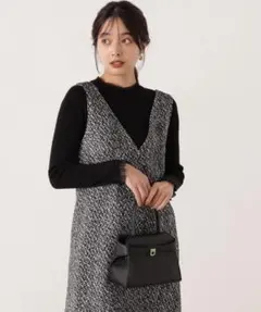 PROPORTION BODY DRESSING【加藤栞さん着用】リブニット