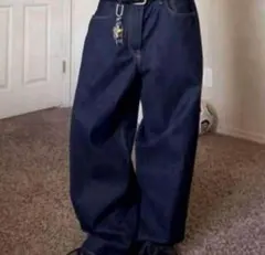 gapスーパーバギーデニム33/32