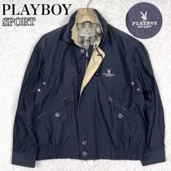 90s PLAYBOY SPORT ジャケット スウィングトップ風 裏地チェックのサムネイル