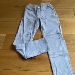 長ズボン　水色系　130