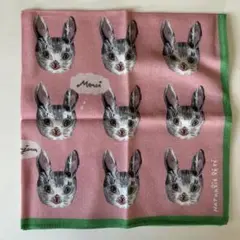 ナタリーレテうさぎ柄ハンカチのサムネイル