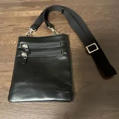 お値下げしました BLAZER CLUB 牛革ショルダーバッグ ブラック未使用品