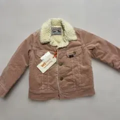 オンワード　Lee コーデュロイ ボア襟ジャケット 110