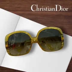 Christian Dior ヴィンテージ ビッグフレーム サングラス